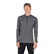 Fusion C3 Zip Neck Shirt Men Grau