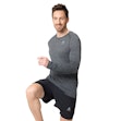 Odlo Essential Seamless Crew Neck Shirt Homme Grau