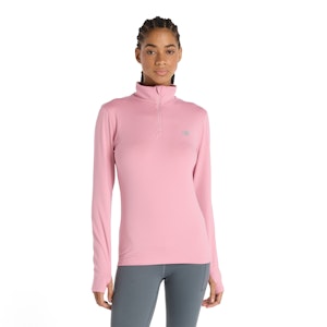 New Balance Sport Essentials Space Dye Quarter Zip Shirt Damen New Balance Sport Essentials Space Dye Quarter Zip Shirt Damen
