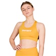 SAYSKY Logo Combat Sports Bra Damen Gelb