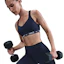 Nike Indy Dri-FIT High Support Padded Convertible Sports Bra Dam Blå