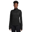 Nike One Therma-FIT Half Zip Mid Layer Damen Schwarz
