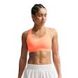 Nike Swoosh Dri-FIT Medium Support Padded Sports Bra Women Orange
