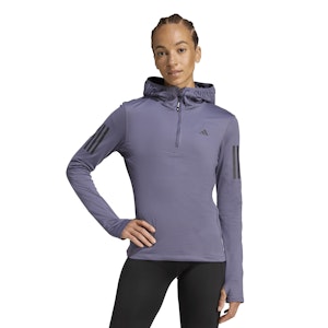 adidas Own The Run Winterized Half-Zip Hoodie Women adidas Own The Run Winterized Half-Zip Hoodie Women