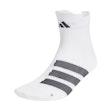 adidas Run X Adizero Quarter Socks Unisex White