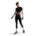 Nike Pro Dri-FIT Mid-Rise Tights Dame Schwarz