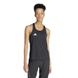 adidas Adizero Essentials Singlet Dam Schwarz