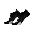 Brooks Ghost Lite No Show Socks 2-Pack Unisex Schwarz