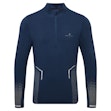 Ronhill Tech Reflect 1/2 Zip Shirt Herr Blau