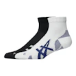 ASICS Cushioned Run Quarter Socks 2-Pack Unisex Multi
