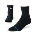 Stance Solid Ultra Quarter Unisex Schwarz