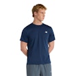 New Balance Sport T-shirt Homme Blau