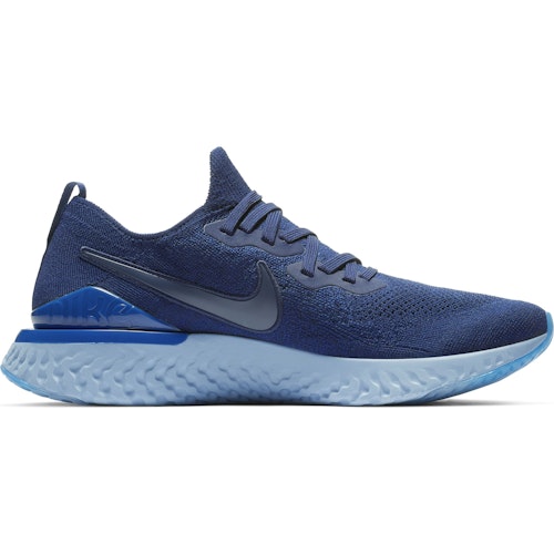 Nike Epic React Flyknit 2 Laufschuhe Herren Blau