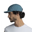 Buff 5 Panel Go Cap Solid Teal (S/M) Unisex Blue