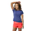 Brooks Luxe T-shirt Femme Bleu