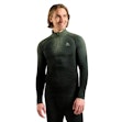 Odlo Blackcomb Eco Baselayer Turtle Neck Shirt Half Zip Herren Grün