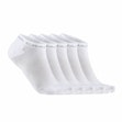 Craft Core Dry Shaftless Socks 5-Pack Weiß