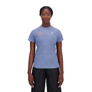 New Balance NYC Marathon Q Speed Jacquard T-shirt Damen