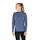 Fusion C3 Zip Neck Shirt Dame Blau