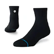 Stance Run Light Quarter Unisex Schwarz