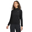 Nike Dri-FIT Swift Element UV Half Zip Shirt Dam Schwarz
