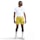 Nike Trail Dri-FIT 6 Inch AOP Brief-Lined Shorts Herren Gelb