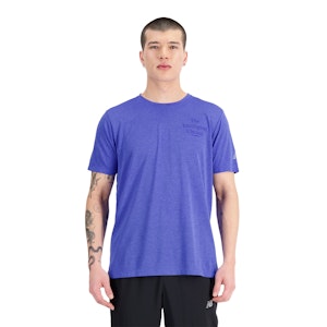 New Balance Impact Run Graphic T-shirt Homme