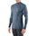 Falke Wool Tech Zip Shirt Homme Blau
