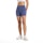 New Balance Sleek Pocket High Rise 6 Inch Short Dame Blau