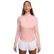 Nike Swift Dri-FIT Half Zip UV Shirt Damen Rosa