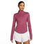 Nike Swift Dri-FIT Half Zip UV Shirt Femme Rose