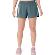 ASICS Icon 4 Inch Short Dame Blå