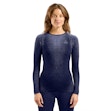 Odlo Blackcomb Eco Baselayer Crew Neck Shirt Women Blau