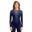 Odlo Blackcomb Eco Baselayer Crew Neck Shirt Women Blue