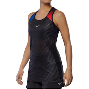 Mizuno DryAeroFlow Graphic Singlet Dame Mizuno DryAeroFlow Graphic Singlet Dame