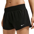 Nike One Dri-FIT Mid-Rise 3 Inch Brief-Lined Shorts Dame Schwarz