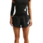 Nike Tempo Flow Swoosh Dri-FIT Mid-Rise Shorts Dame Sort