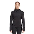 adidas Own The Run Winterized Half-Zip Hoodie Dam Schwarz