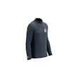 Compressport Seamless Zip Sweatshirt Unisex Grau