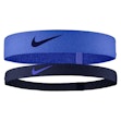 Nike Flex Headband 2-Pack Unisex Blau