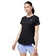 New Balance Q Speed Jacquard T-shirt Femmes Schwarz
