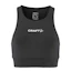 Craft Rush 2.0 Crop Top Femme Noir