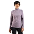 Odlo Essential Ceramiwarm 1/2 Zip Midlayer Women Purple