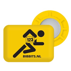 BibBits Startnummer Magneetjes Loper BibBits Startnummer Magneetjes Loper