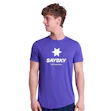 SAYSKY Logo Combat Pro T-shirt Herre Lila