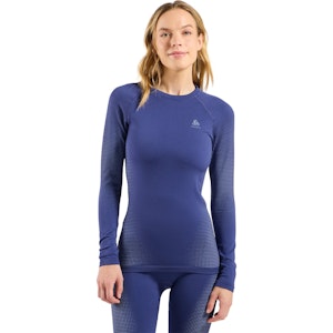 Odlo Performance Warm Eco Baselayer Crew Neck Shirt Femme Odlo Performance Warm Eco Baselayer Crew Neck Shirt Femme