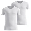 Odlo Active Light Baselayer V-Neck T-shirt 2 Pack Men Weiß
