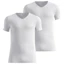 Odlo Active Light Baselayer V-Neck T-shirt 2 Pack Men White