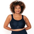 PureLime Compression Bra Dame Blau