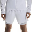 On 5 Inch Performance 2-in-1 Shorts Homme Blanc